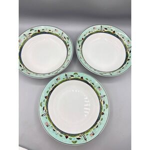 Warren Kimble Coastal Breeze 1998 Soup Pasta Bowls Set of 3 Lighthouse Nautical